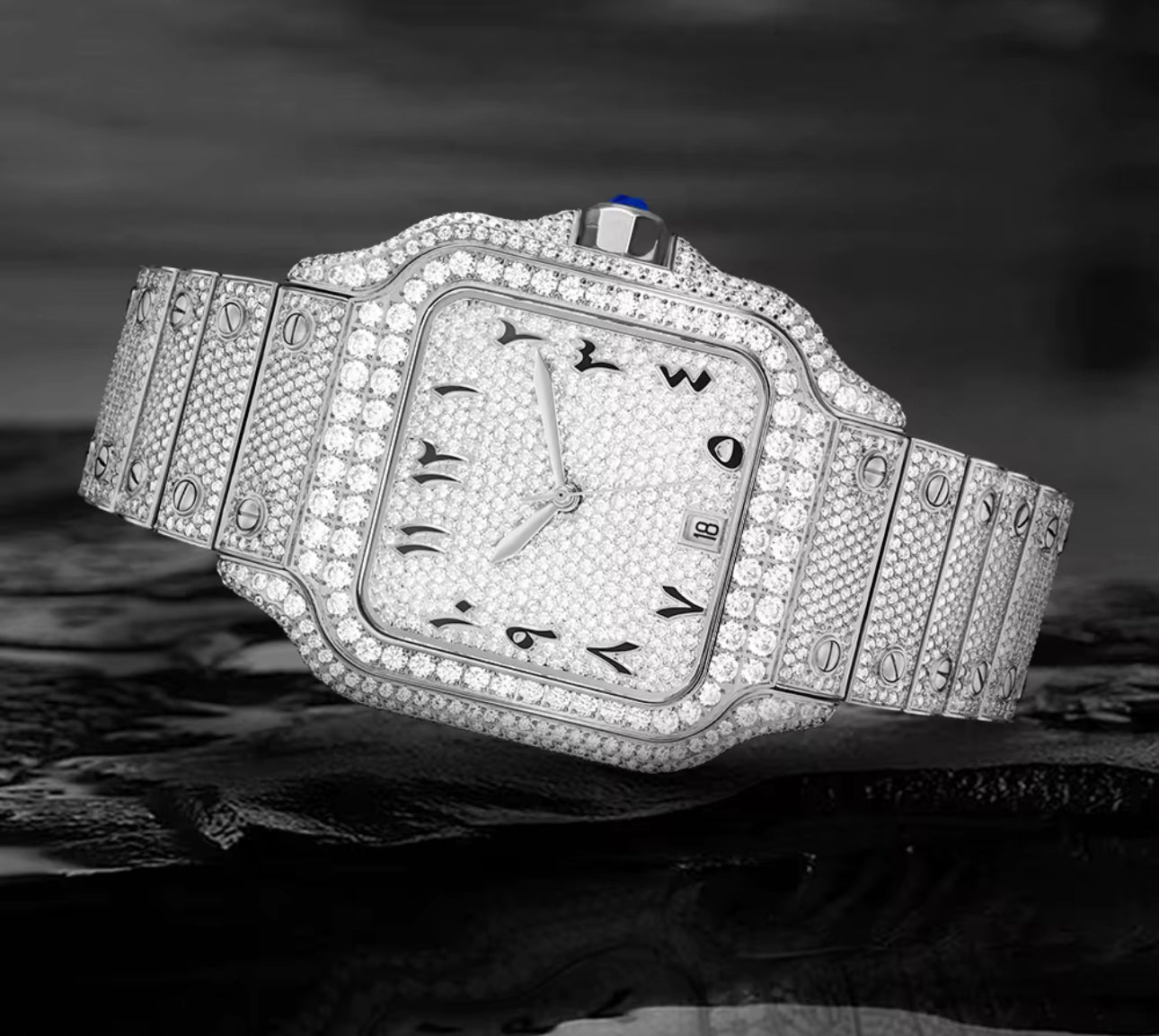 Divine Ice Bust Down Watch