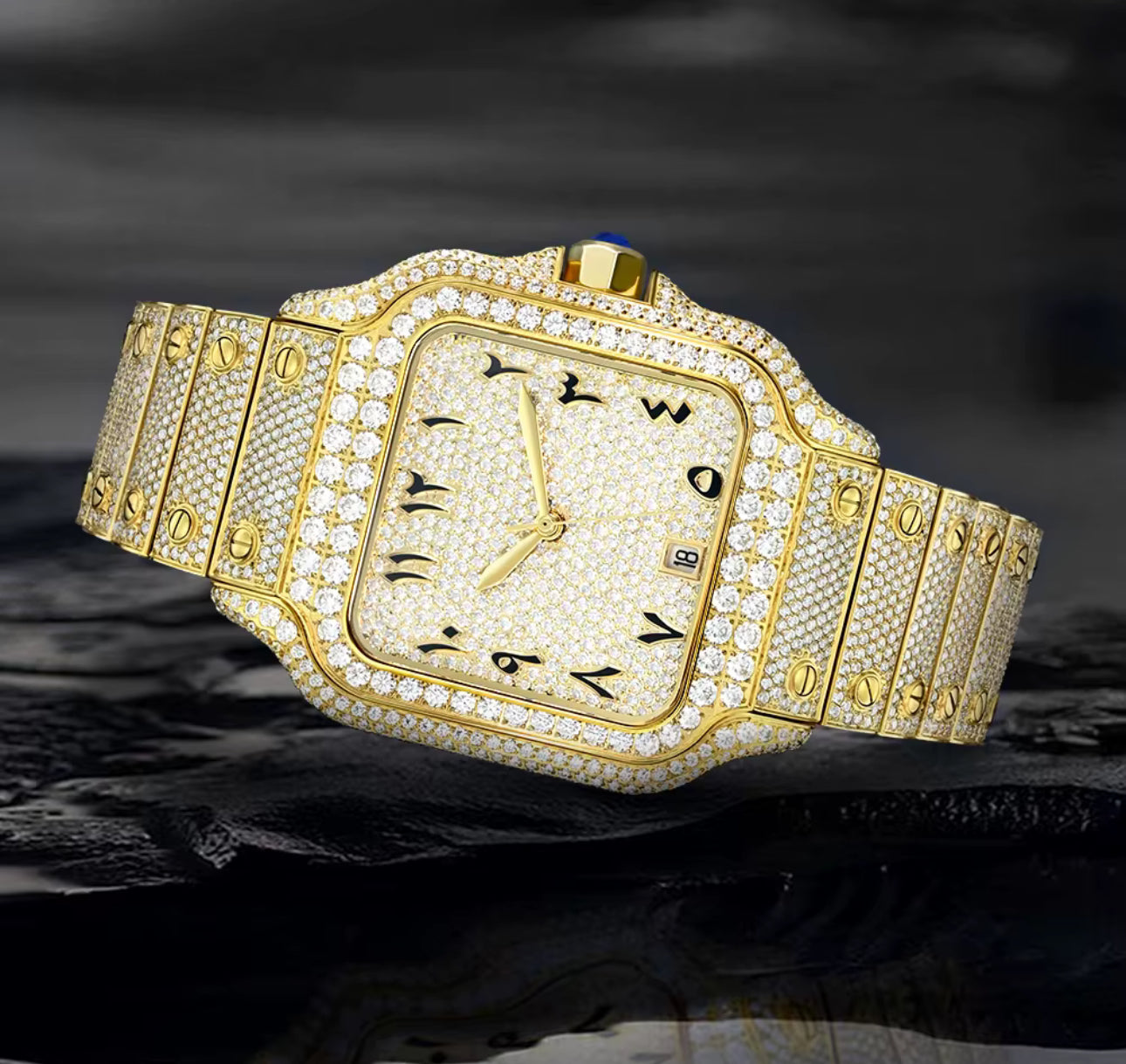 Divine Ice Bust Down Watch