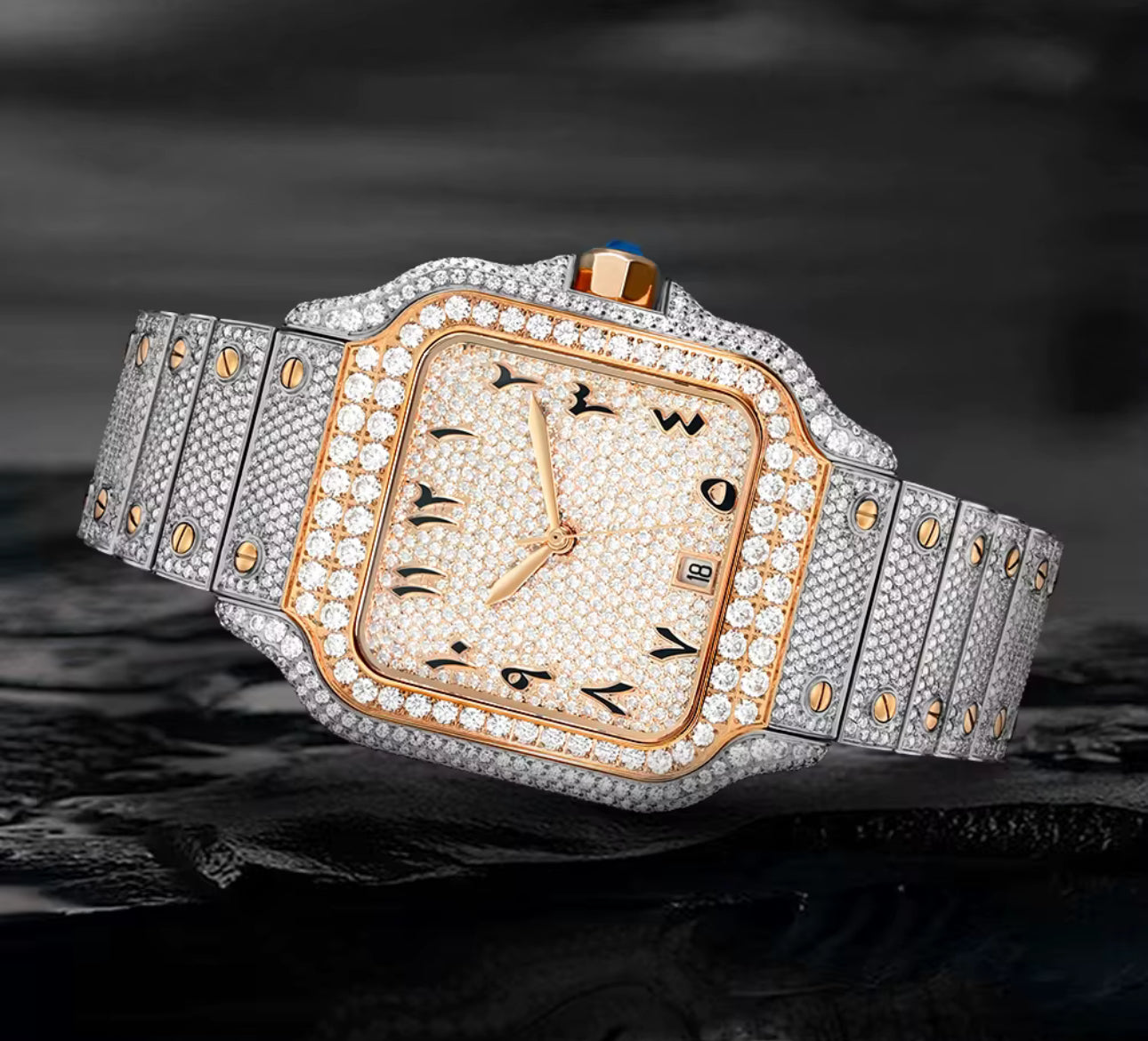 Divine Ice Bust Down Watch